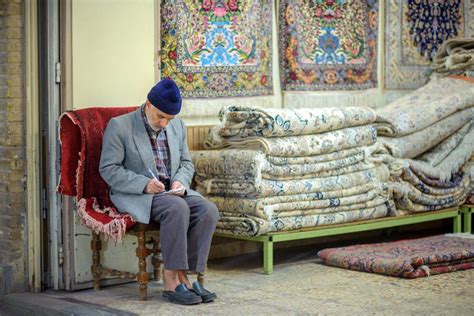 turkish rug seller stock image image of market tapis 1639919