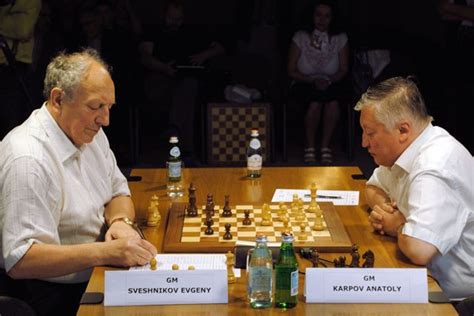 Karpov Beats Sveshnikov 4 2 In Rapid Match