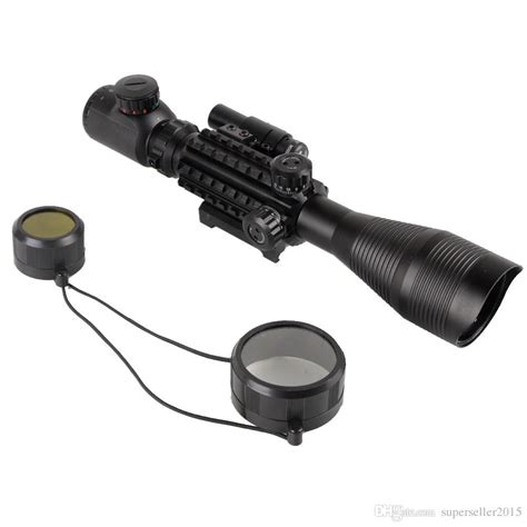 4 12x50 Eg Tactical Rifle Scope And Holographic 4 Reticle Sight And Red