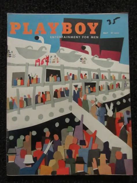 Vintage Playboy May Flat Tight Complete Glossy Book We Combine