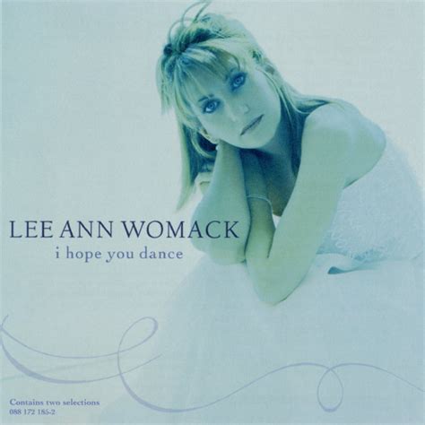 Lee Ann Womack I Hope You Dance 2001 Cd Discogs