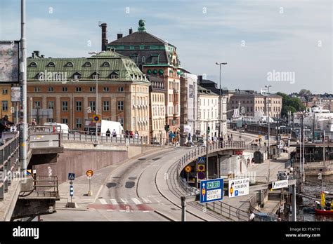 Gamla Stan Downtown Stockholm Sweden Stock Photo Alamy