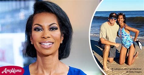 Harris Faulkner Shows Off Her Toned Figure While Posing On A Beach With Her Husband