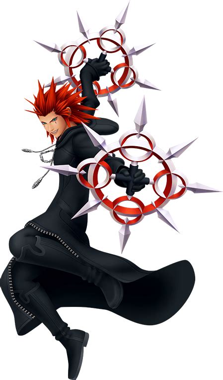 Axelpng In Game Assets And Renders Kh13 · For Kingdom Hearts