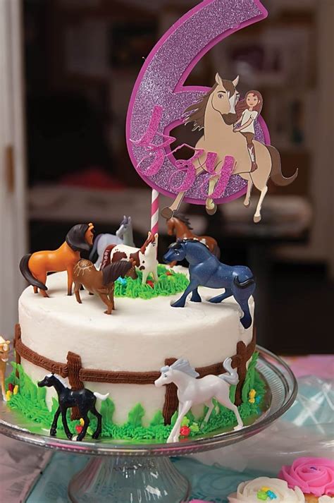 Spirit Riding Free Birthday Party | Horse birthday cake, Free birthday