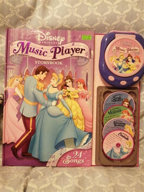 Disney Princess Music Player Storybook 書本 And 文具 小朋友書 Carousell
