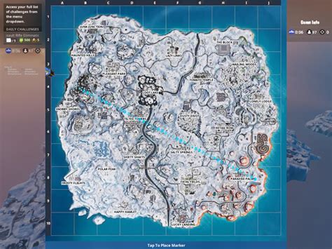 The Map Just Got Covered In Snow Rfortnitebr