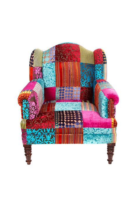 Funky chairs ürünlerini inceleyerek, indirim ve kampanyalardan haberdar olmak için tıklayın. Velvet Patch Maharaja Chair | Patchwork furniture ...