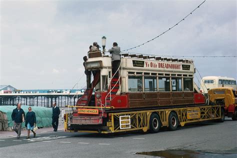Blackpool Dreadnought Tram 59 Foxhall Promenade Blackpo Flickr