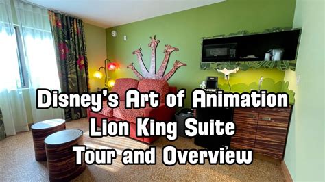 Disneys Art Of Animation Resort Lion King One Bedroom Suite Room Tour