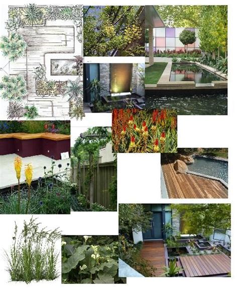 Mood Board Landscape Landscape Architecture Landscape Design Garden