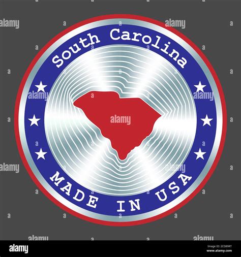 South Carolina Seal Stock Vector Images Alamy