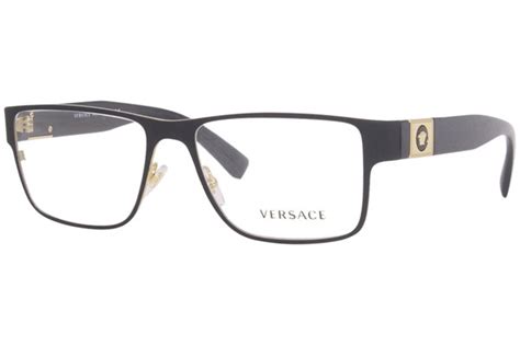 Versace Ve1274 Eyeglasses Mens Full Rim Rectangle Optical Frame