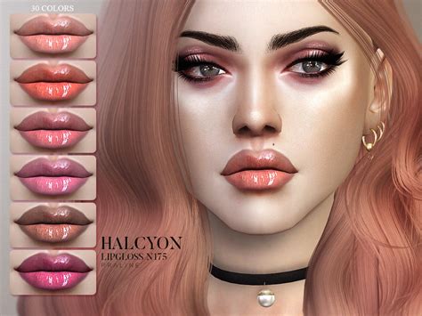 The Sims Resource Halcyon Lipgloss N175