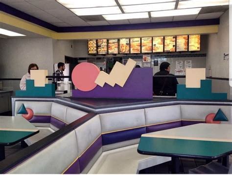 a taco bell in the 90s nostalgia