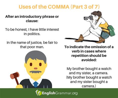 comma part    gramatica inglesa gramatica idioma