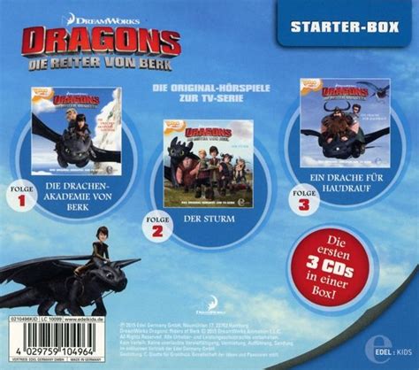 Dragons Die Reiter Von Berk Dragons Starter Box Hörbücher Bei