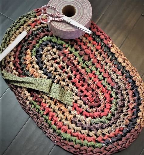 Rag Rug Fabric Bundles And Fabric Rolls Crochet And Twine Weaving Rags