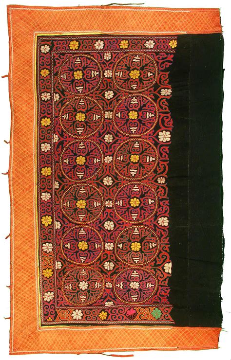 Kazakh Tuskiiz Embroidery For Yurt Decoration Handmade Persian Rugs
