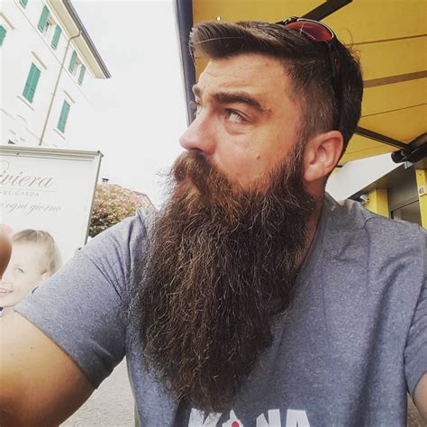 Owen Mccann Full Thick Long Bushy Dark Beard Mustache Beards Bearded
