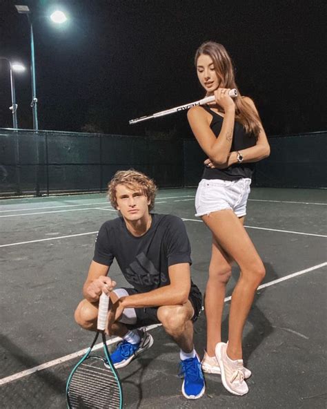 Alexander Zverevs Girlfriend In Instagram Update As He Plays In