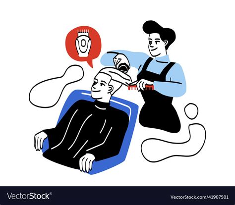 Hairdressers And Barbers Royalty Free Vector Image