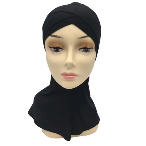 Muslim Scarves Hijab Bonnet Scarf Cap Islamic Band Neck Cover Head Wear