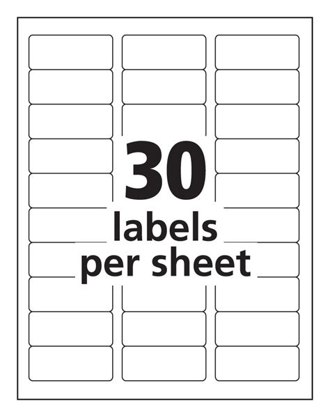 Avery Labels 5660 Template Download