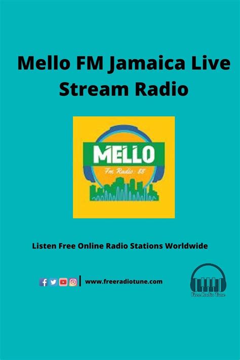 Mello Fm Jamaica Live Stream Radio Free Radio Radio Radio Station