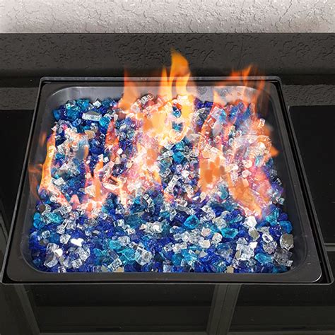 20 Lbs Decorative Fire Glass 1 2 Inch High Luster Fire Glass For Propane Fire Pit 20 Lbs