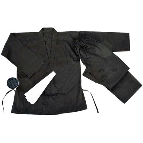 Black Judo Gi Stand Out In A Judo Class And Perfect For Ninjutsu Enso