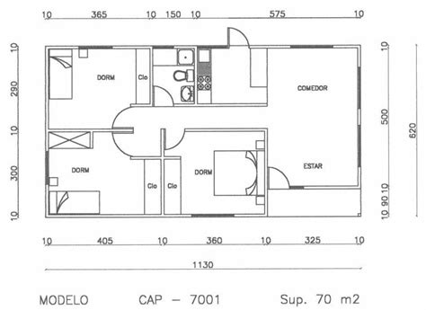 Resultado De Imagen Para Plano De La Casas Cotas Planos De Casas