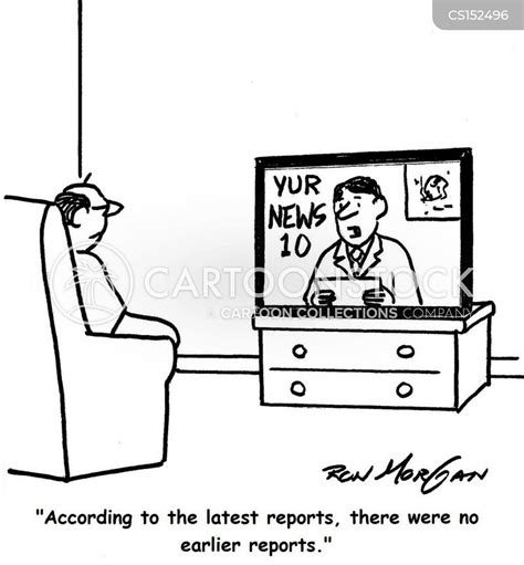 Newsreader Cartoons And Comics Funny Pictures From Cartoonstock