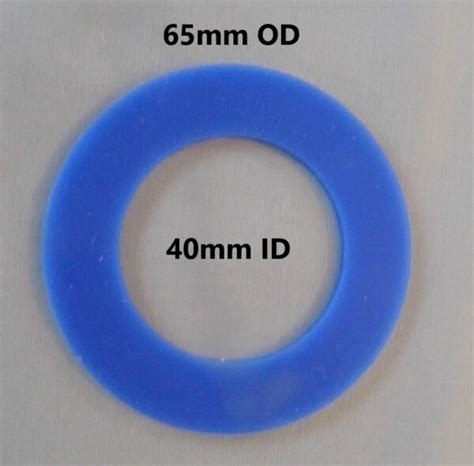 Toilet Flush Valve Silicone Seal Inch Od Inch Id Nuflush