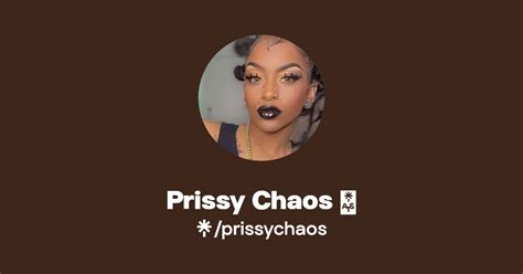 Prissy Chaos 🖤 Instagram Tiktok Linktree