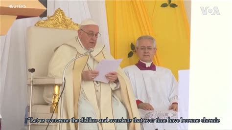 Pope Francis Concludes Ssudan Visit Calling For Peace Youtube