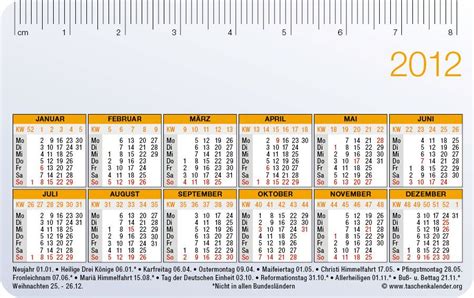 Germany considering day in lieu public holidays; EN German calender card 2012 with bank holidays. [DE ...