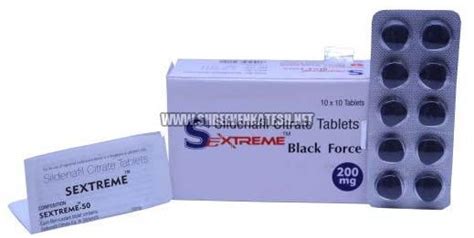 Buy Sextreme Black Force Tablets From Shree Venkatesh International
