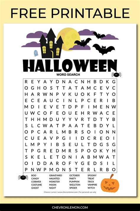 Printable Halloween Puzzles