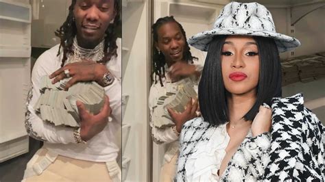 Cardi B Surprises Offset With 500 000 Cash For His Birthday