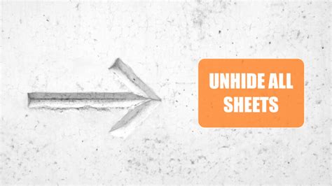 Unhide All Sheets Excel Tips Mrexcel Publishing