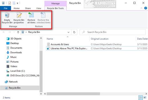 4 Empty The Recycle Bin From Disk Cleanup
