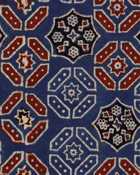Ajrak Blue Wallpaper The Home Of An Eccentric Man Wallpapers