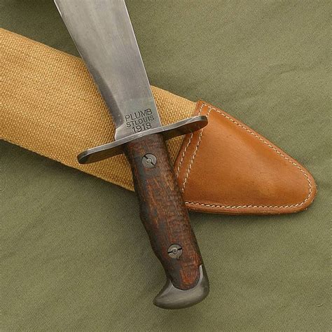 Us Model 1917 Bolo Knife With Scabbard Windlass Steelcrafts