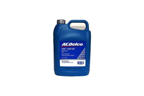 Aceite Acdelco 15w40 Ci4 Plus Botella De 1 Gln Renusa