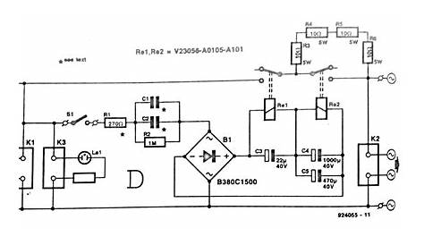 220 V Mains Power ON Delay Circuit Diagram