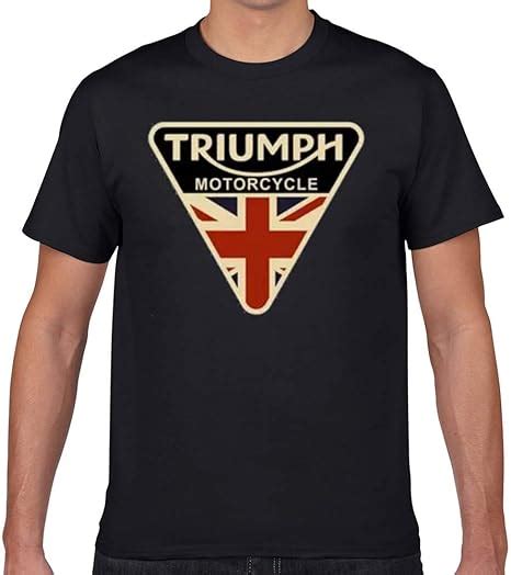 Triumph Motorcycle T Shirt Graphic Tee Mens Shirt Black M Amazonde