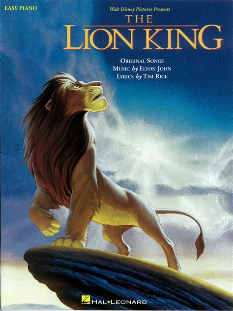 The Lion King By Elton John Sheet Music