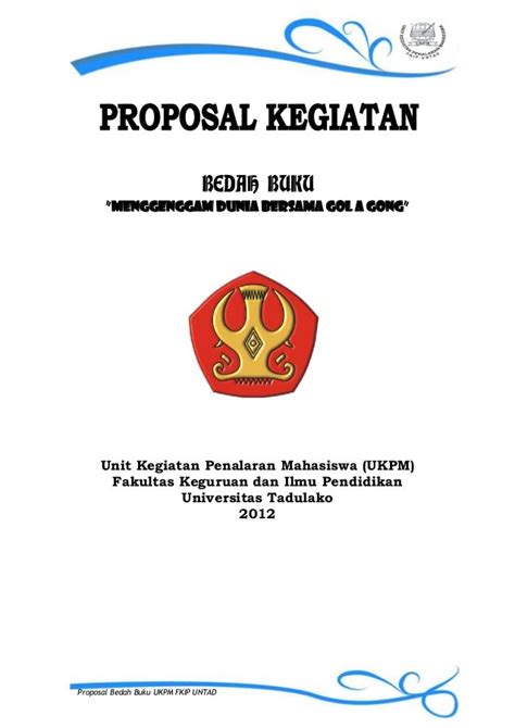 Cover proposal