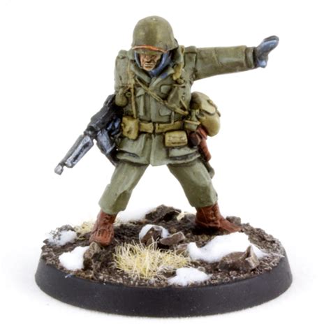 Bolt Action Winter Us Infantry Painted Guys